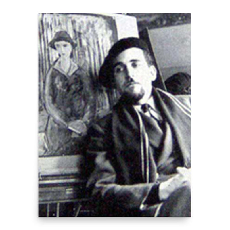 Braulio Salazar poster print, in size 18x24 inches.