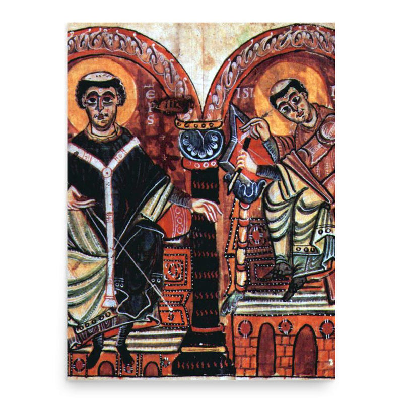 Braulio of Zaragoza poster print, in size 18x24 inches.