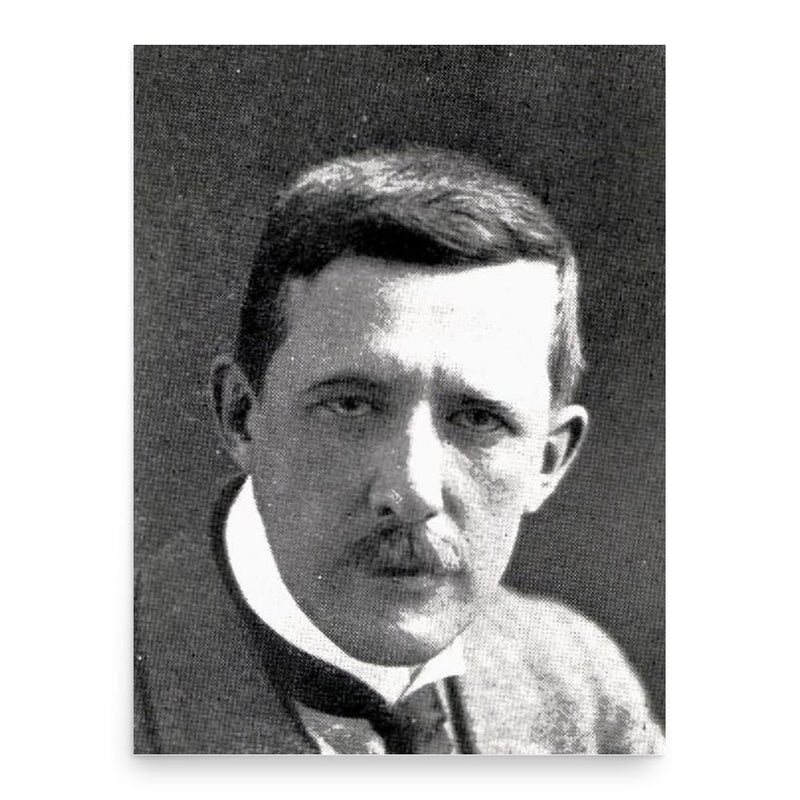 Bredo Greve poster print, in size 18x24 inches.