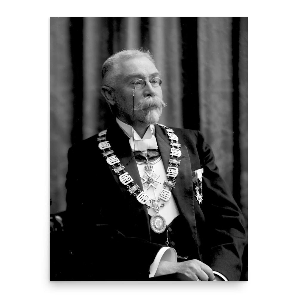 Bredo Henrik von Munthe af Morgenstierne poster print, in size 18x24 inches.