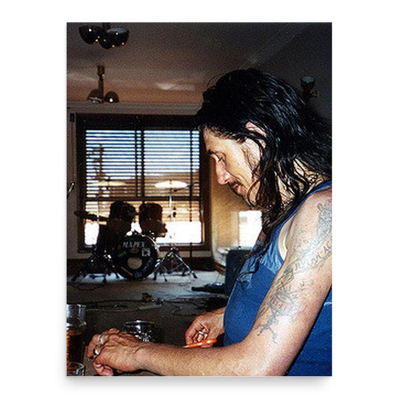 Brett Ford poster print, in size 18x24 inches.