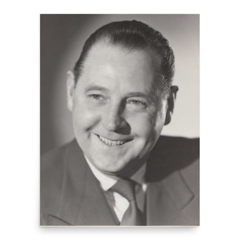 Bretton Byrd poster print, in size 18x24 inches.