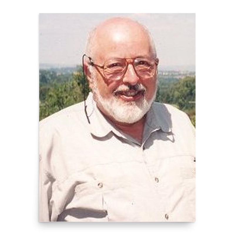 Brian Barder poster print, in size 18x24 inches.