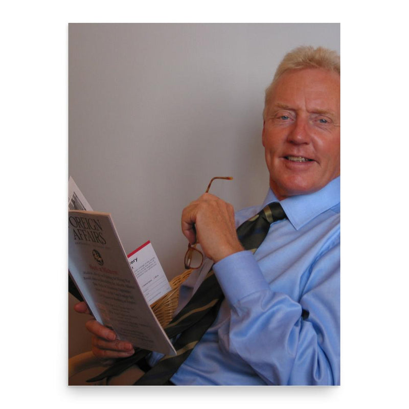 Brian Barron poster print, in size 18x24 inches.