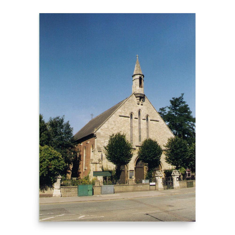 Brian Brindley poster print, in size 18x24 inches.