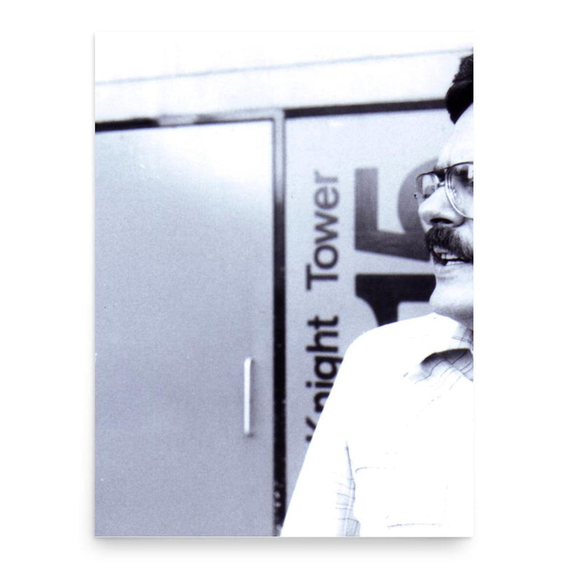 Brian Coyle poster print, in size 18x24 inches.