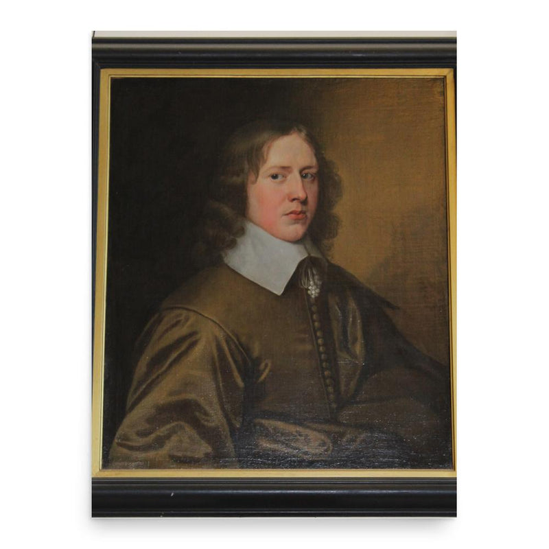 Brian Fairfax poster print, in size 18x24 inches.