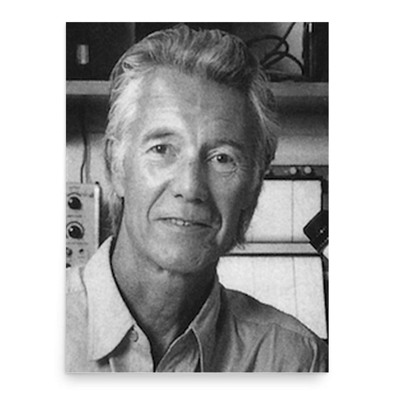 Brian Goodwin poster print, in size 18x24 inches.