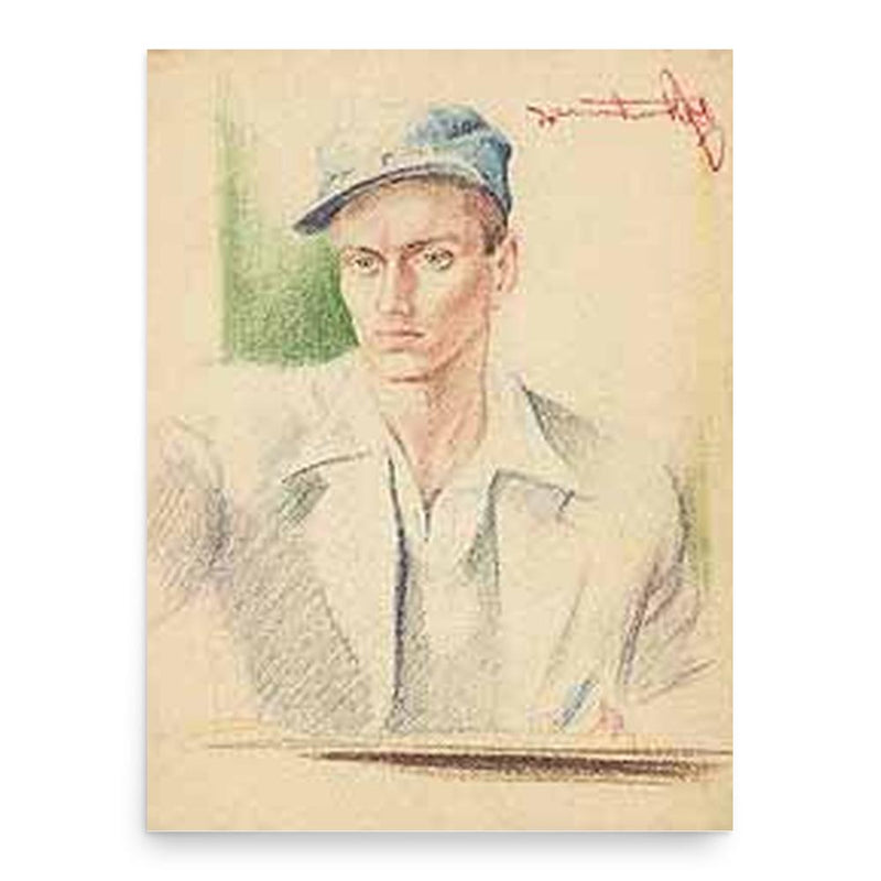 Brian Stonehouse poster print, in size 18x24 inches.