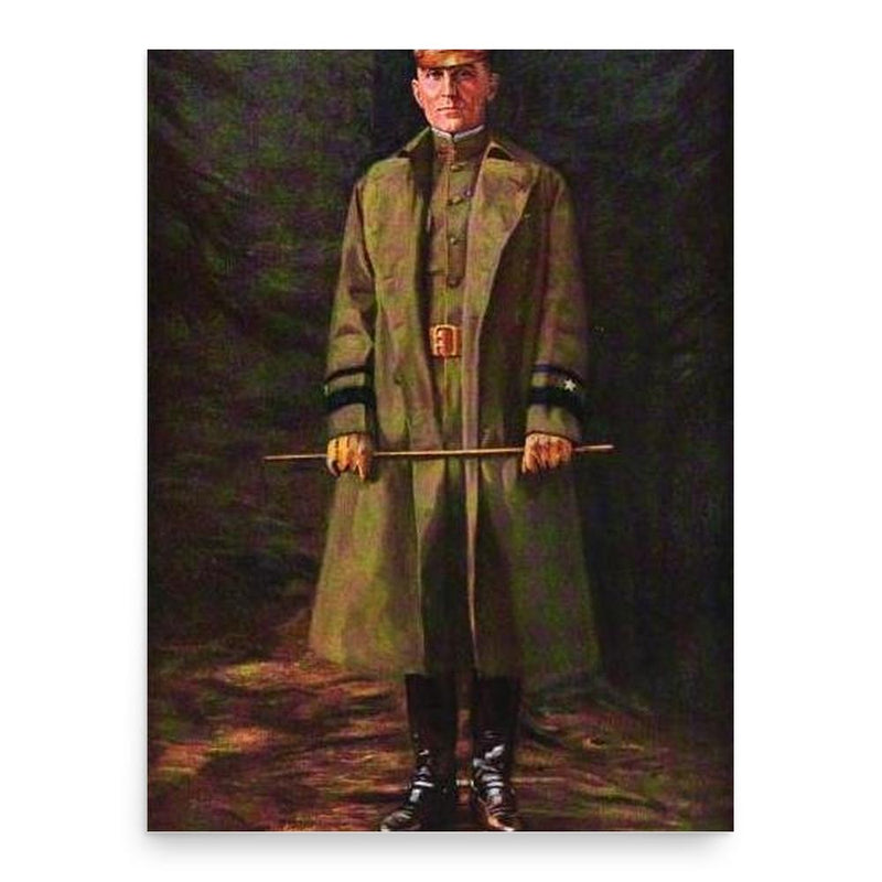 Brice Disque poster print, in size 18x24 inches.