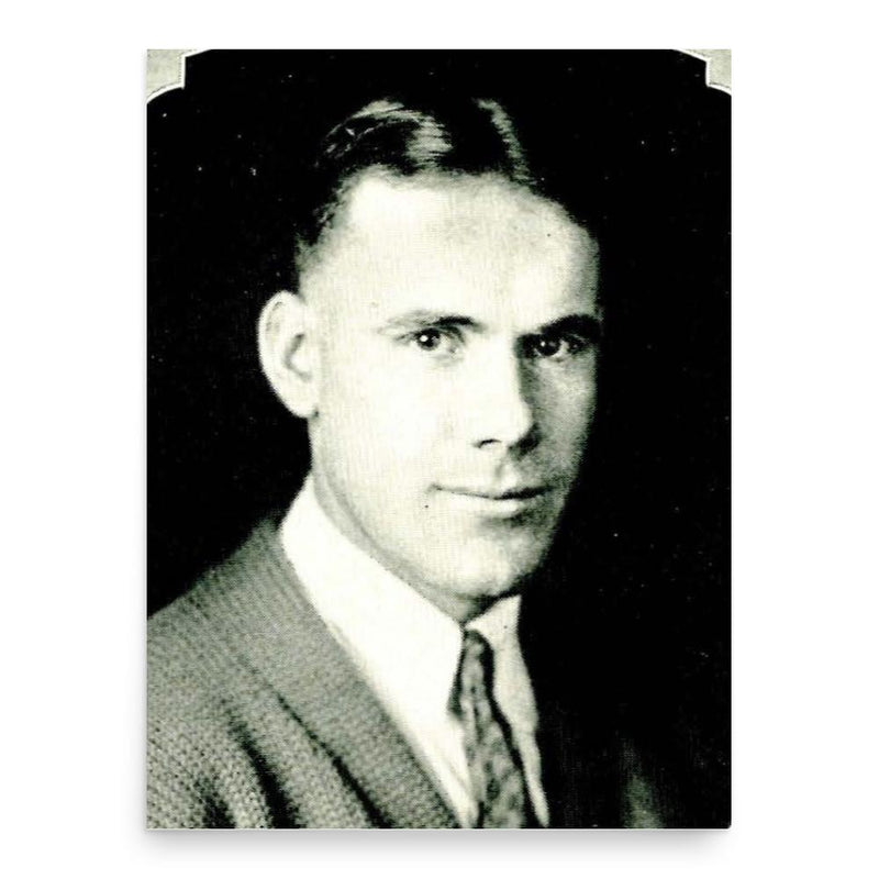 Brick Breeden poster print, in size 18x24 inches.