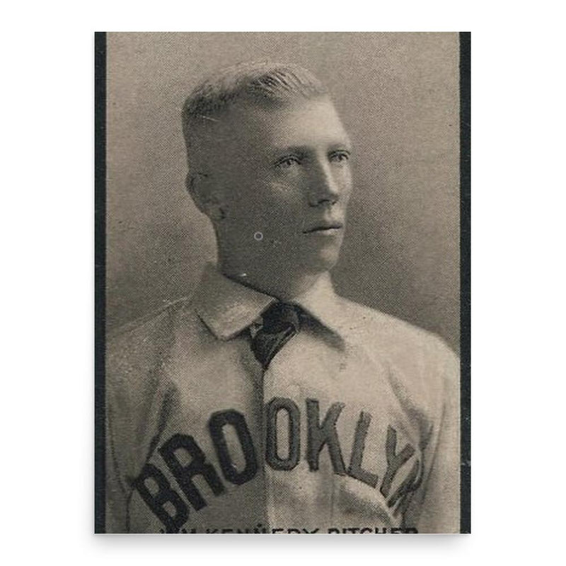 Brickyard Kennedy poster print, in size 18x24 inches.