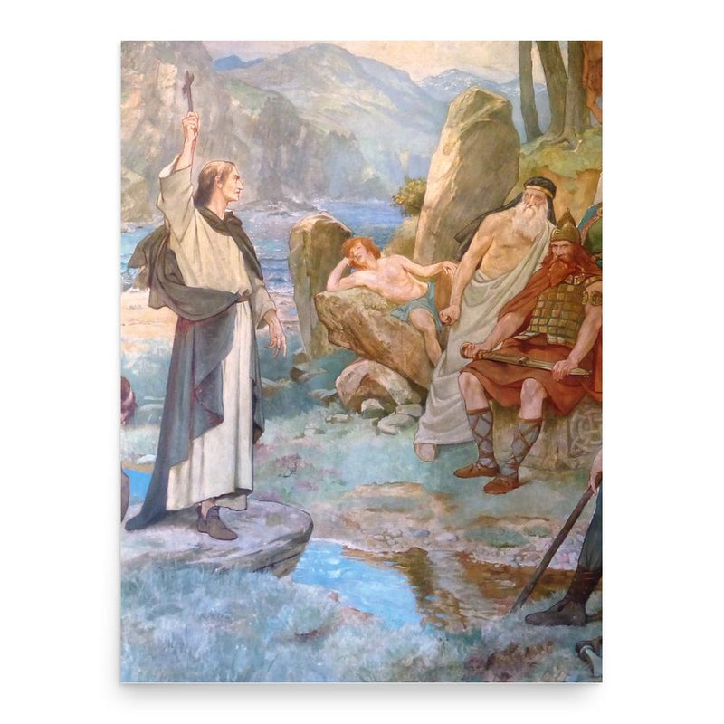 Bridei I poster print, in size 18x24 inches.