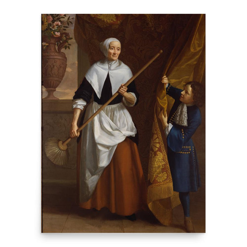 Bridget Holmes poster print, in size 18x24 inches.