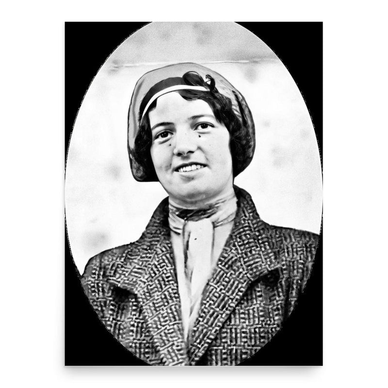 Bridget Redmond poster print, in size 18x24 inches.