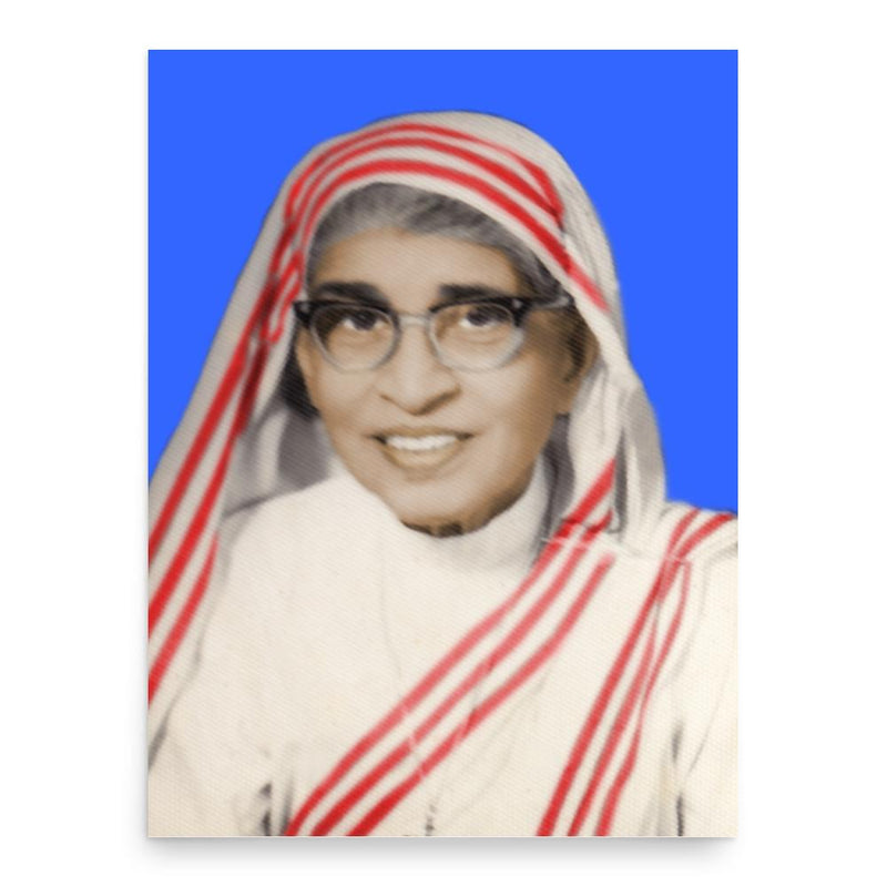 Bridget Sequeira poster print, in size 18x24 inches.