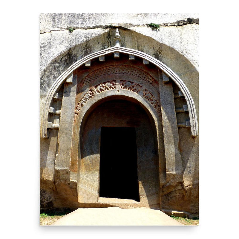 Brihadratha Maurya poster print, in size 18x24 inches.