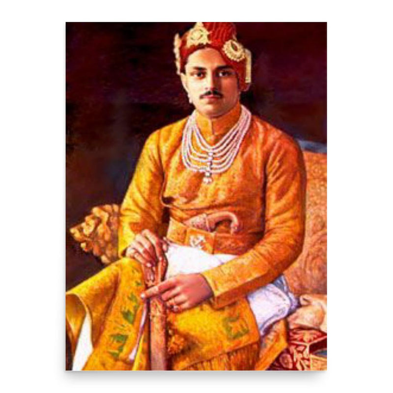 Brijendra Singh poster print, in size 18x24 inches.