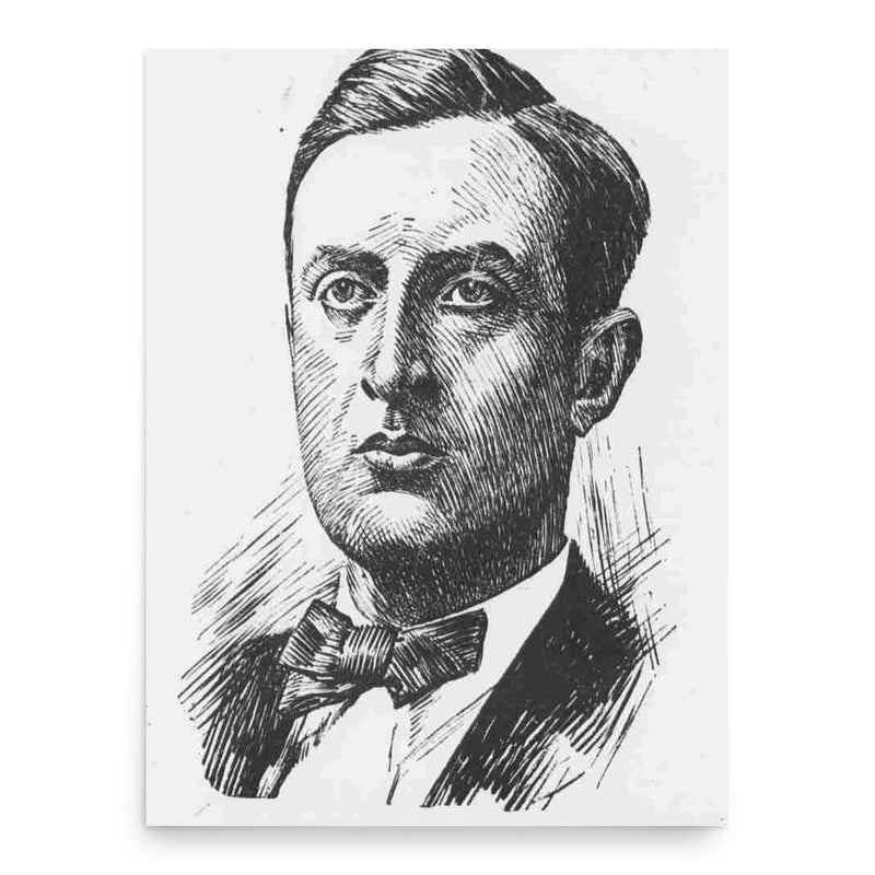 Brinsley MacNamara poster print, in size 18x24 inches.