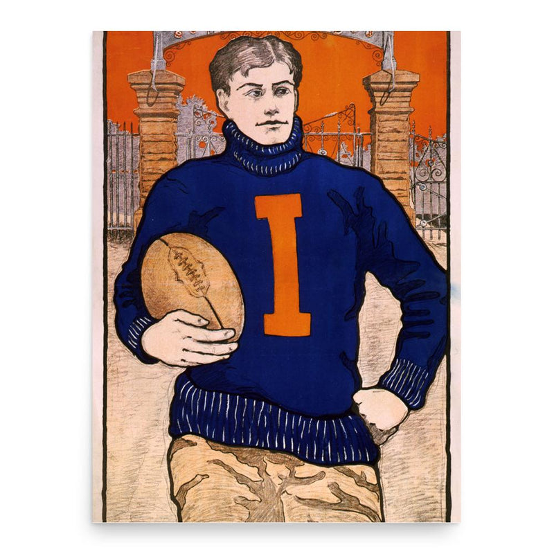 Bristow Adams poster print, in size 18x24 inches.