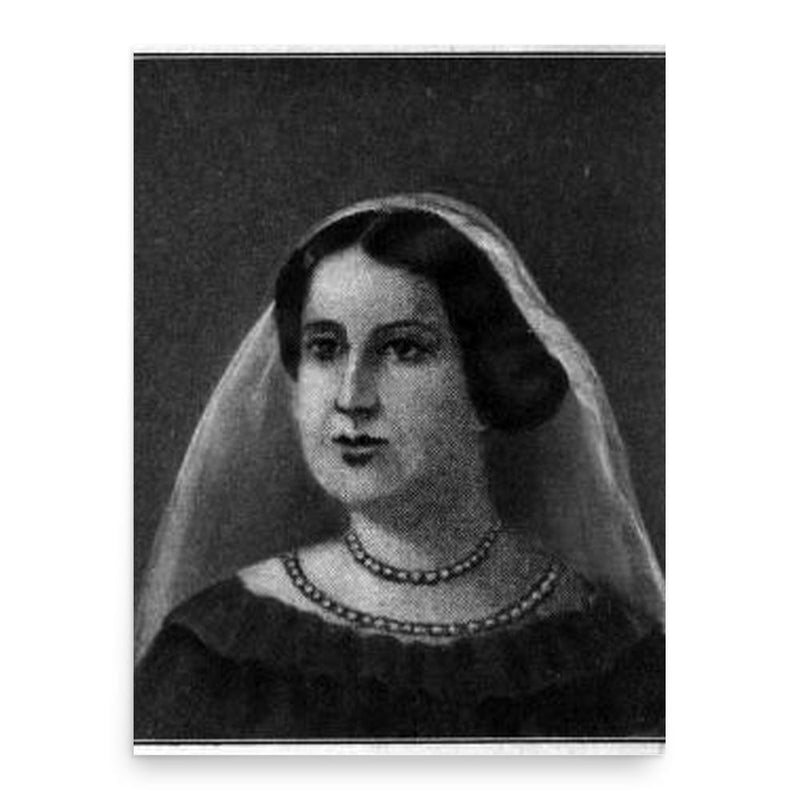 Brita Catharina Lidbeck poster print, in size 18x24 inches.