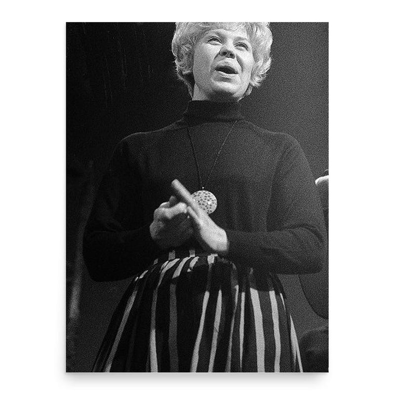 Brita Koivunen poster print, in size 18x24 inches.