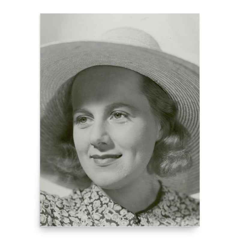 Britta Brunius poster print, in size 18x24 inches.