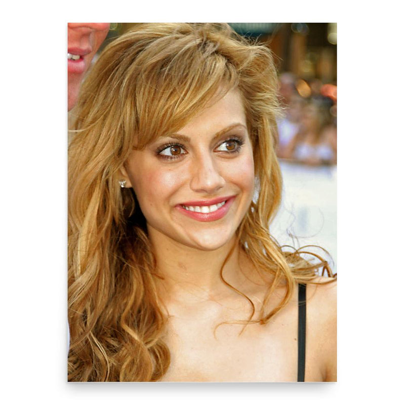 Brittany Murphy poster print, in size 18x24 inches.