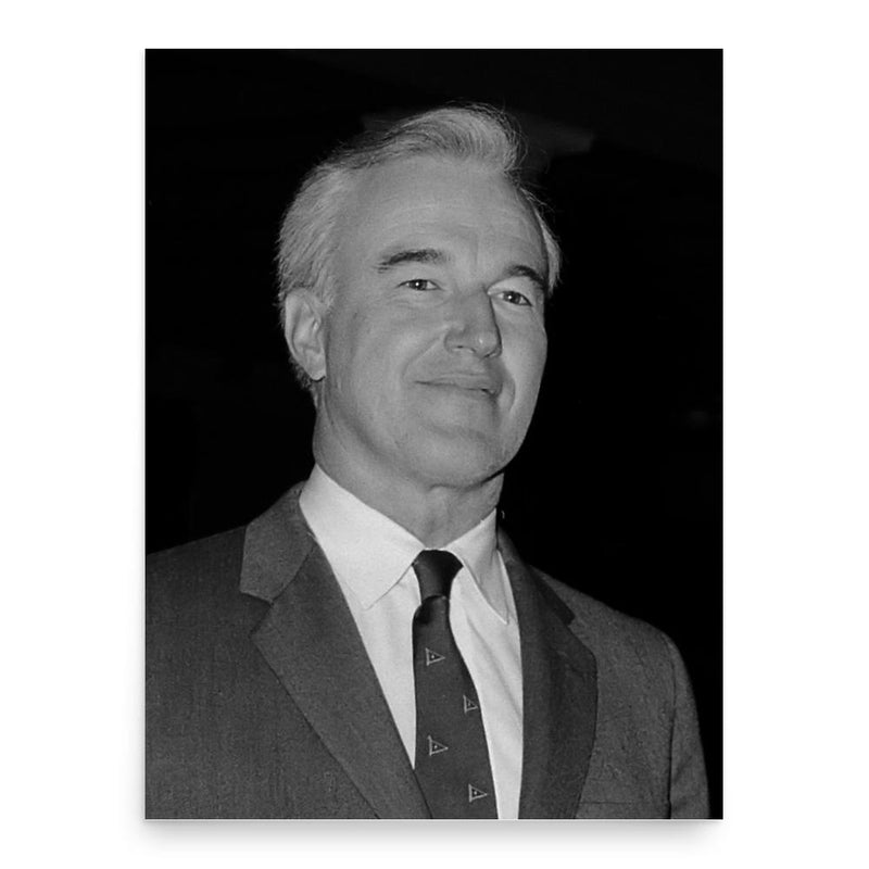 Britton Chance poster print, in size 18x24 inches.