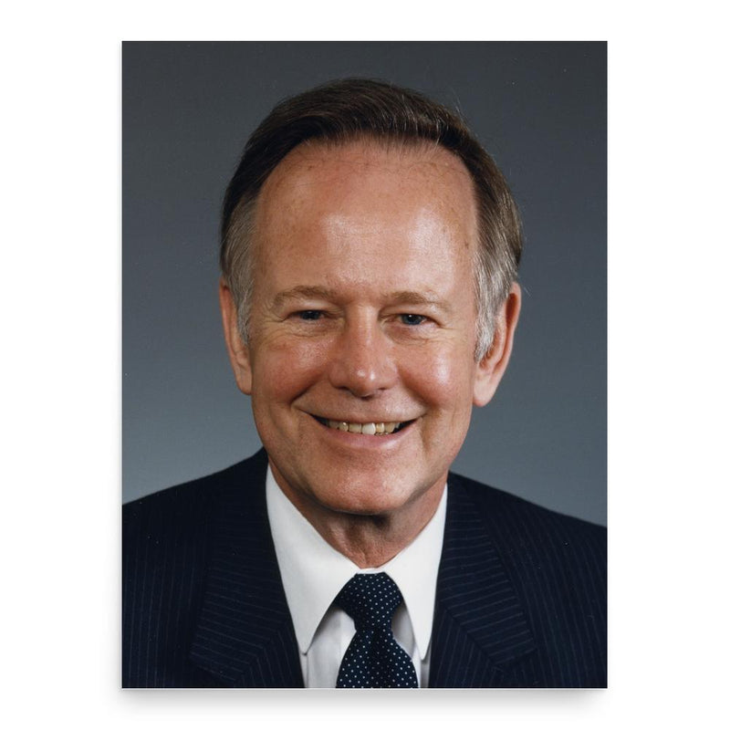 Brock Adams poster print, in size 18x24 inches.