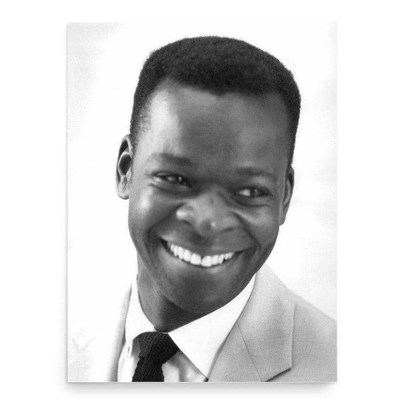Brock Peters poster print, in size 18x24 inches.