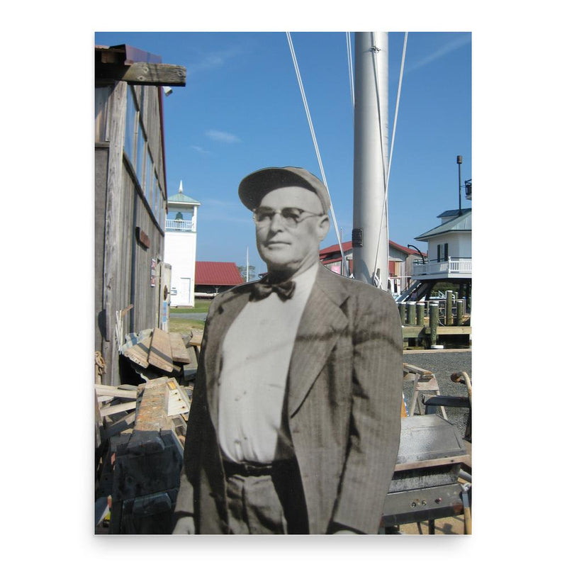 Bronza Parks poster print, in size 18x24 inches.