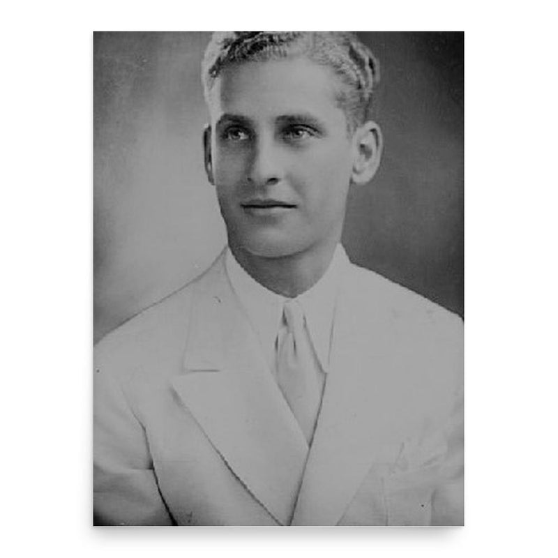 Brooke Hart poster print, in size 18x24 inches.