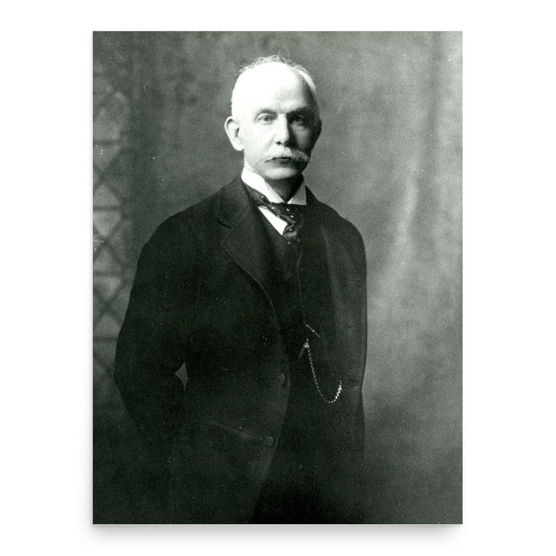 Brooks Adams poster print, in size 18x24 inches.