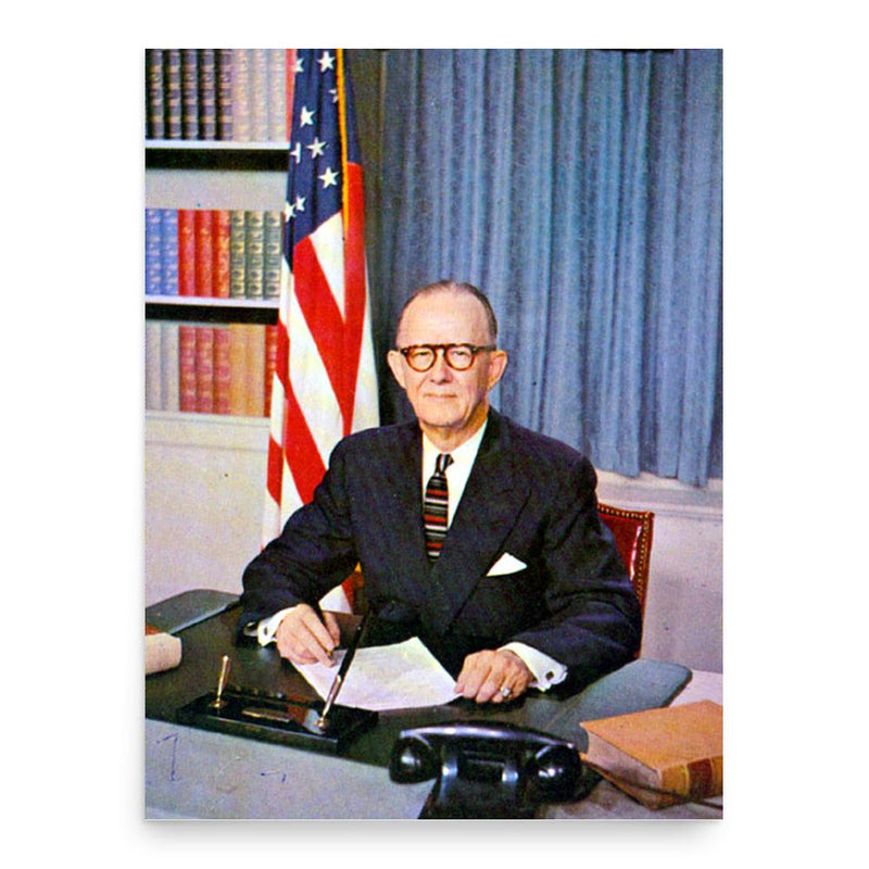 Brooks Hays poster print, in size 18x24 inches.