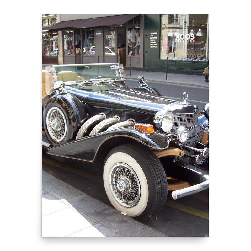 Brooks Stevens poster print, in size 18x24 inches.