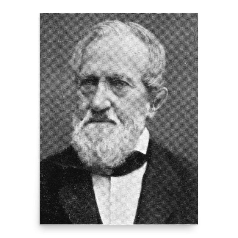 Bror Emil Hildebrand poster print, in size 18x24 inches.