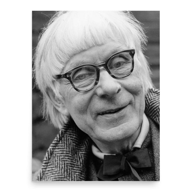 Bror Hjorth poster print, in size 18x24 inches.