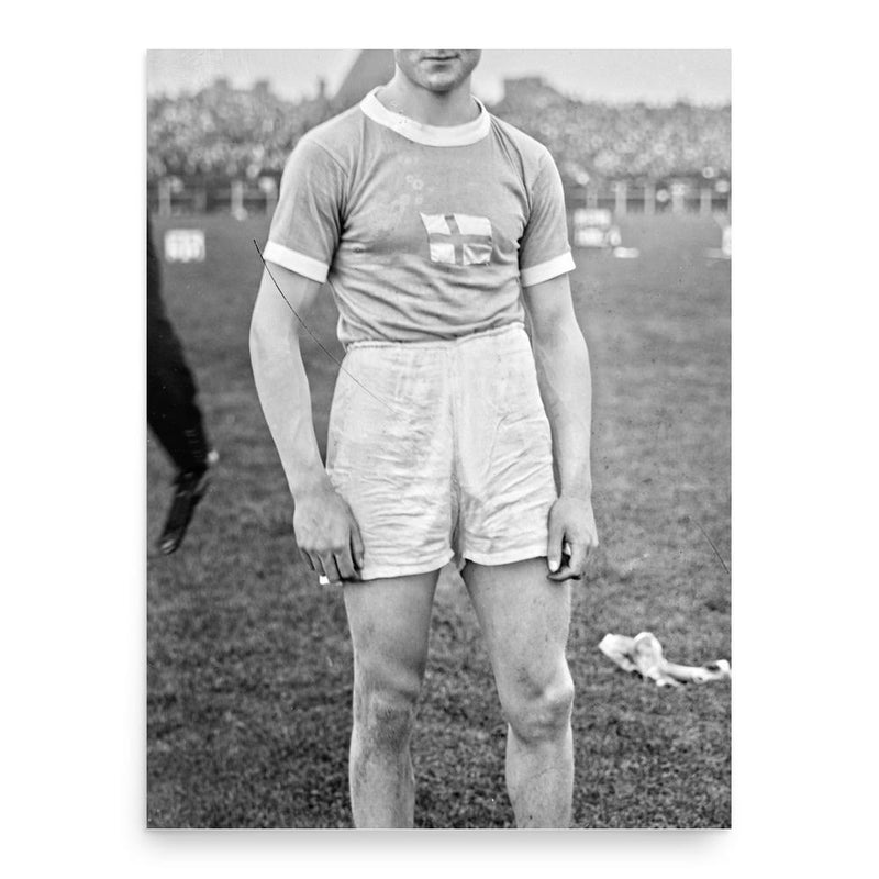 Bror Kraemer poster print, in size 18x24 inches.