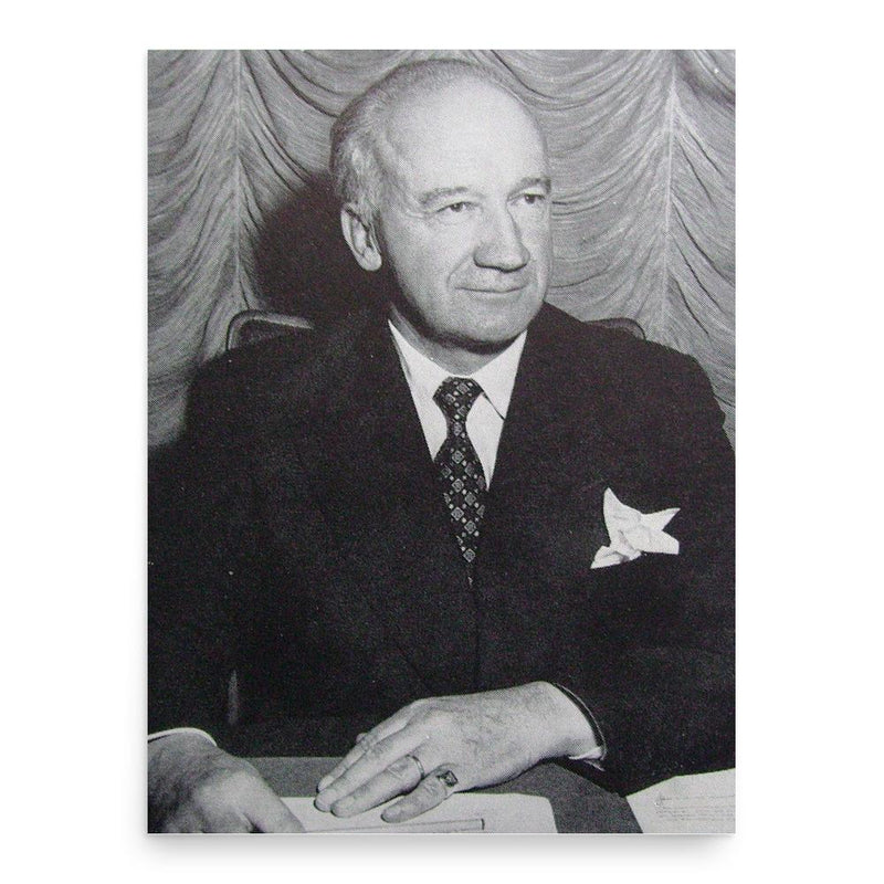 Bror Lagercrantz poster print, in size 18x24 inches.