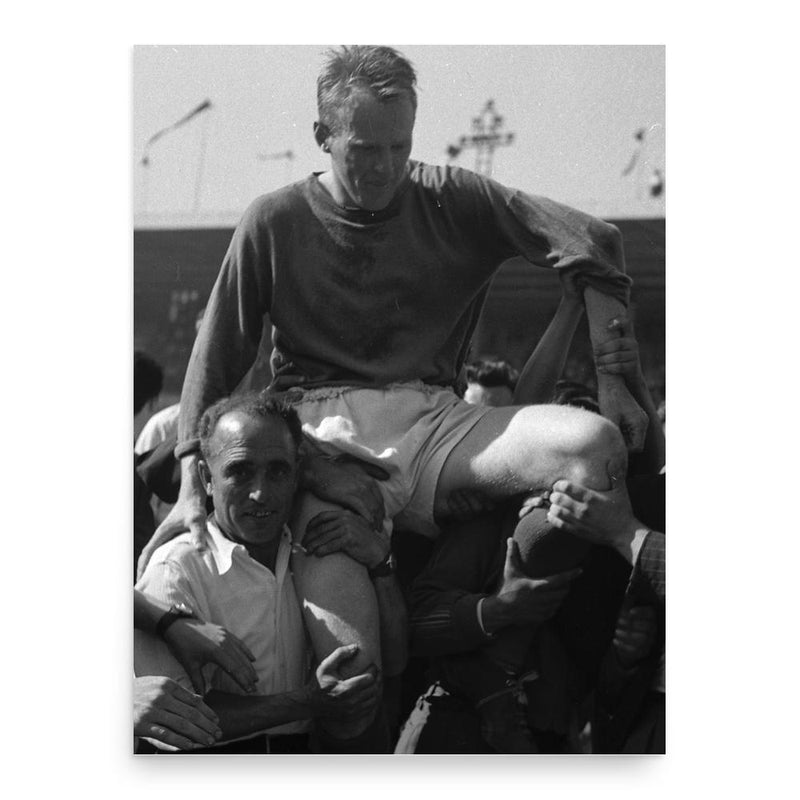 Bror Mellberg poster print, in size 18x24 inches.