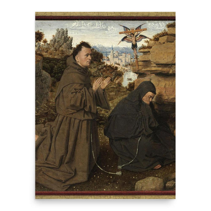 Brother Leo poster print, in size 18x24 inches.