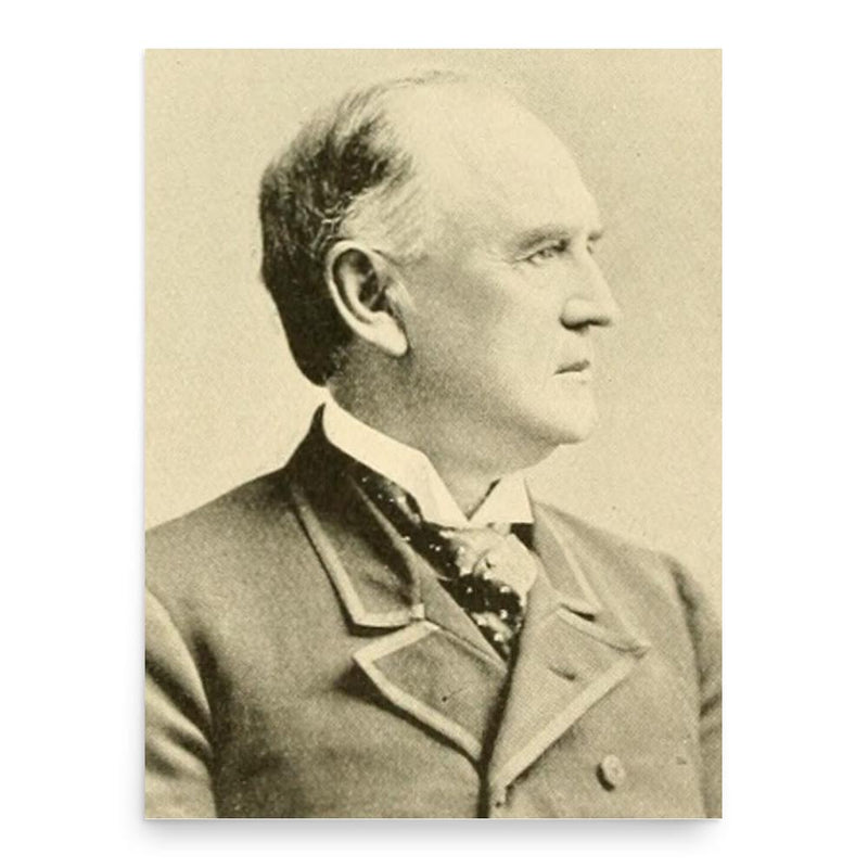 Broughton Harris poster print, in size 18x24 inches.