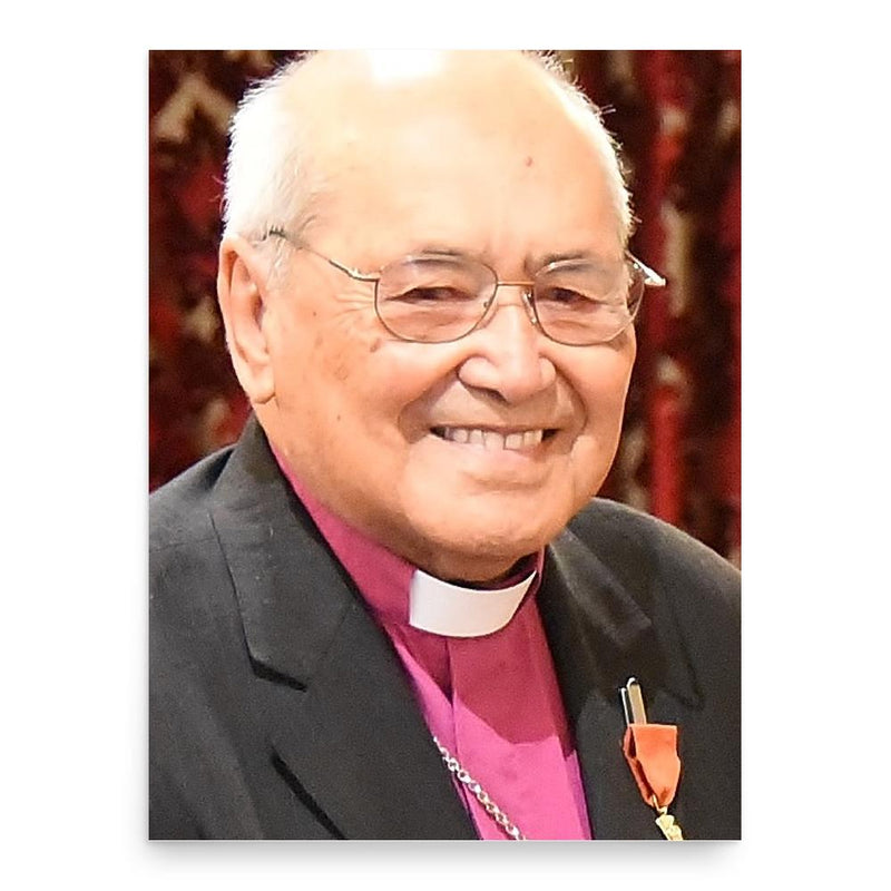 Brown Turei poster print, in size 18x24 inches.