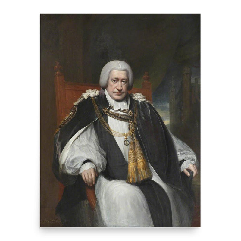 Brownlow North poster print, in size 18x24 inches.