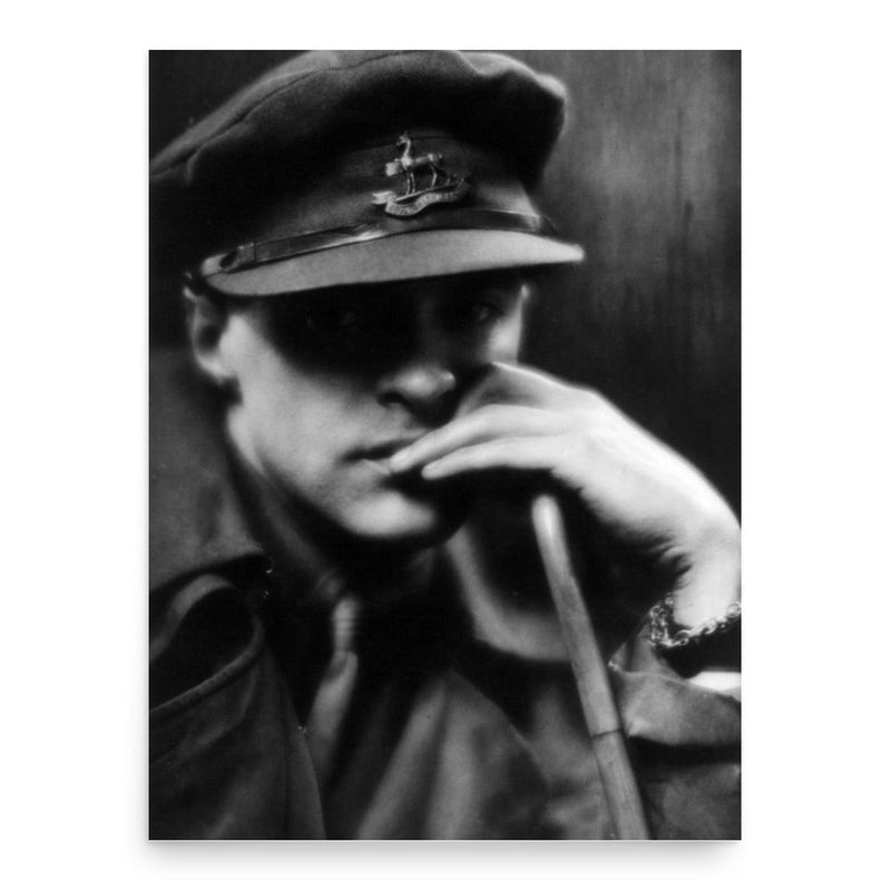 Bruce Bairnsfather poster print, in size 18x24 inches.