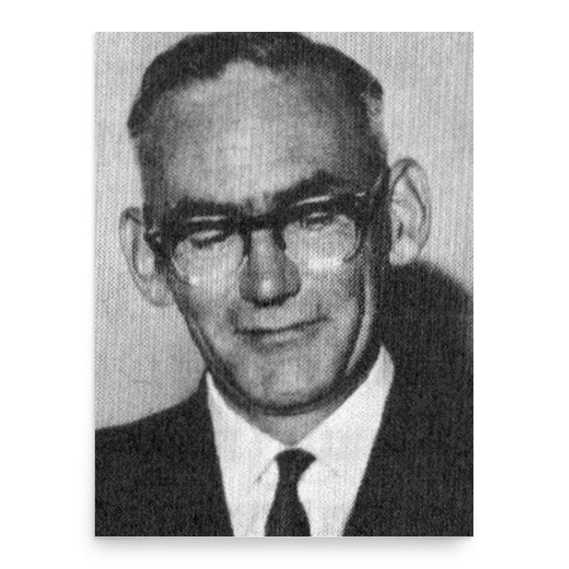 Bruce Barclay poster print, in size 18x24 inches.