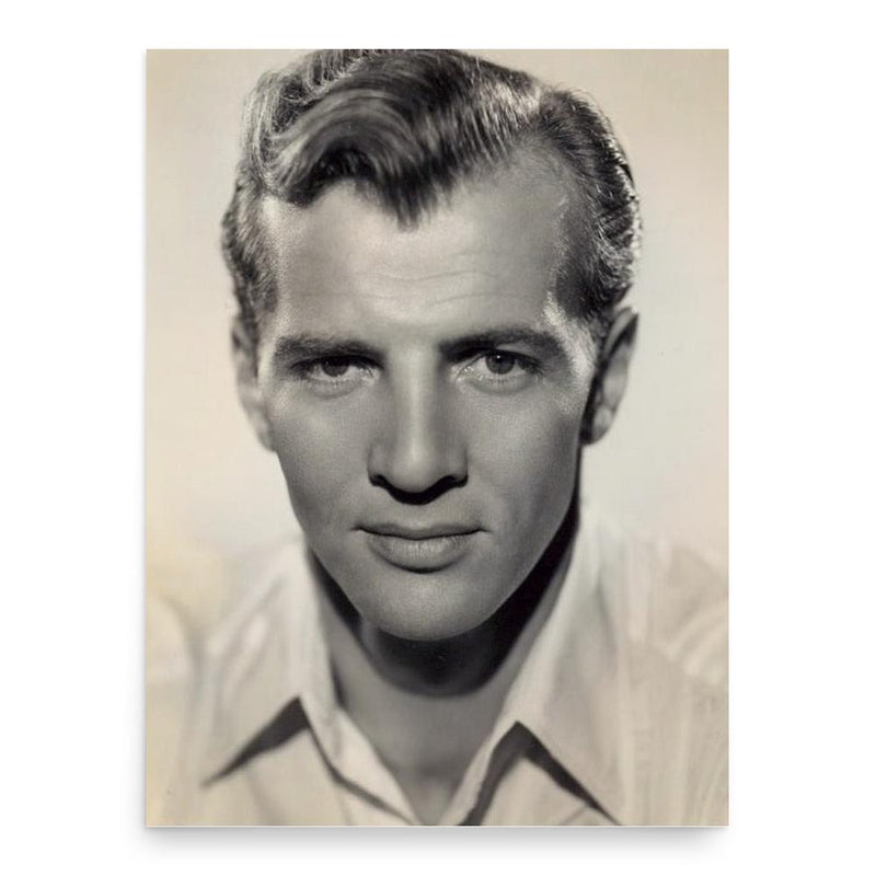 Bruce Bennett poster print, in size 18x24 inches.