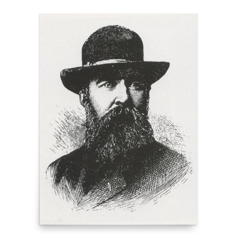 Bruce James Talbert poster print, in size 18x24 inches.