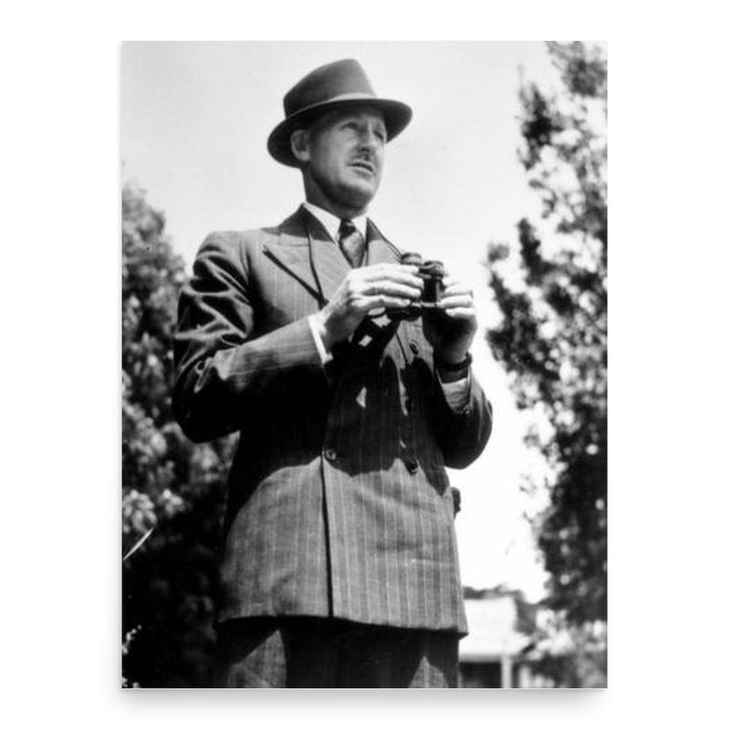 Bruce Pie poster print, in size 18x24 inches.